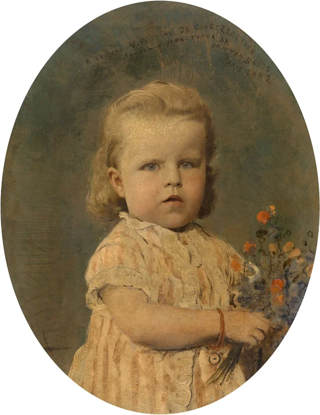 Carolina Amalia LeDelier, fille de Valentine De Give-LeDelier, Jan Van Beers