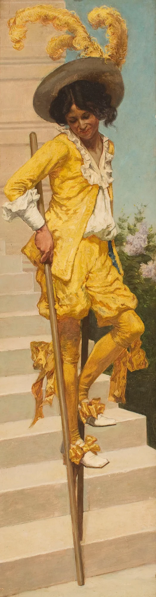La Femme aux échasses
