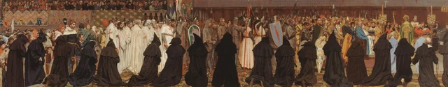 Les funérailles de Charles le Bon, comte de Flandre, célébrées à Bruges le 22 avril 1127