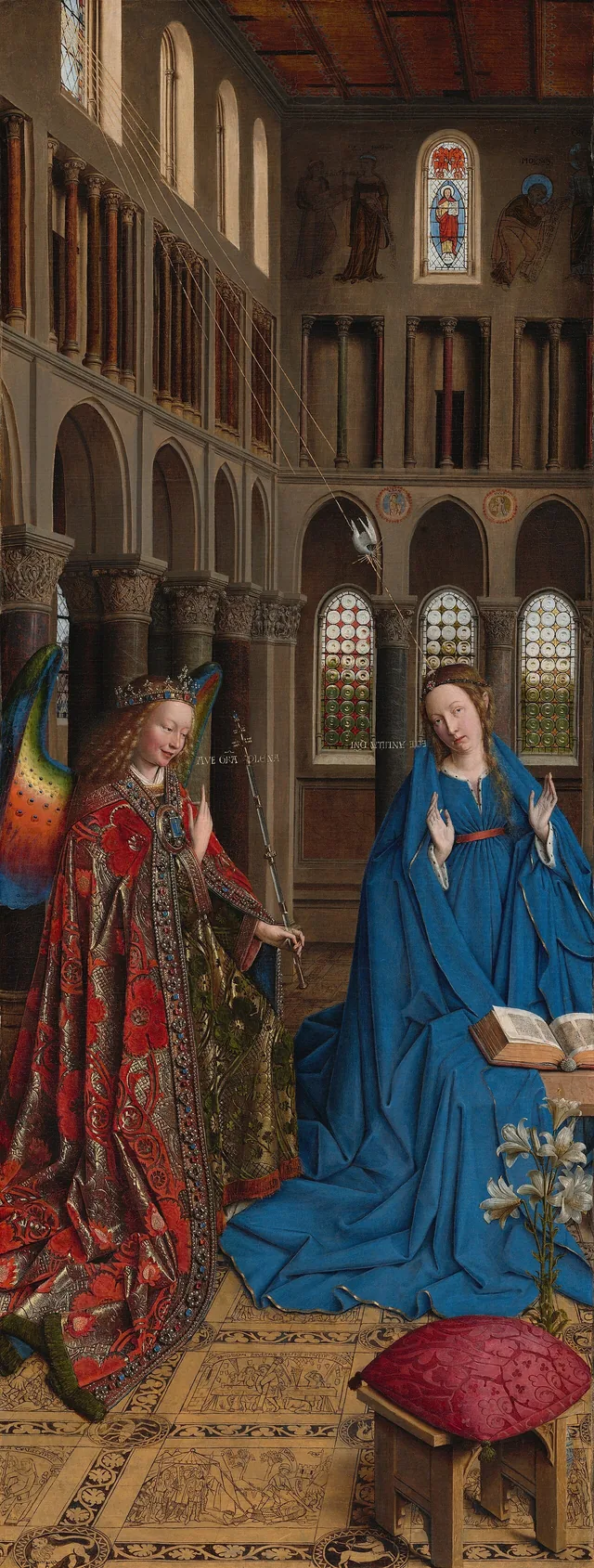 The Annunciation, Jan van Eyck