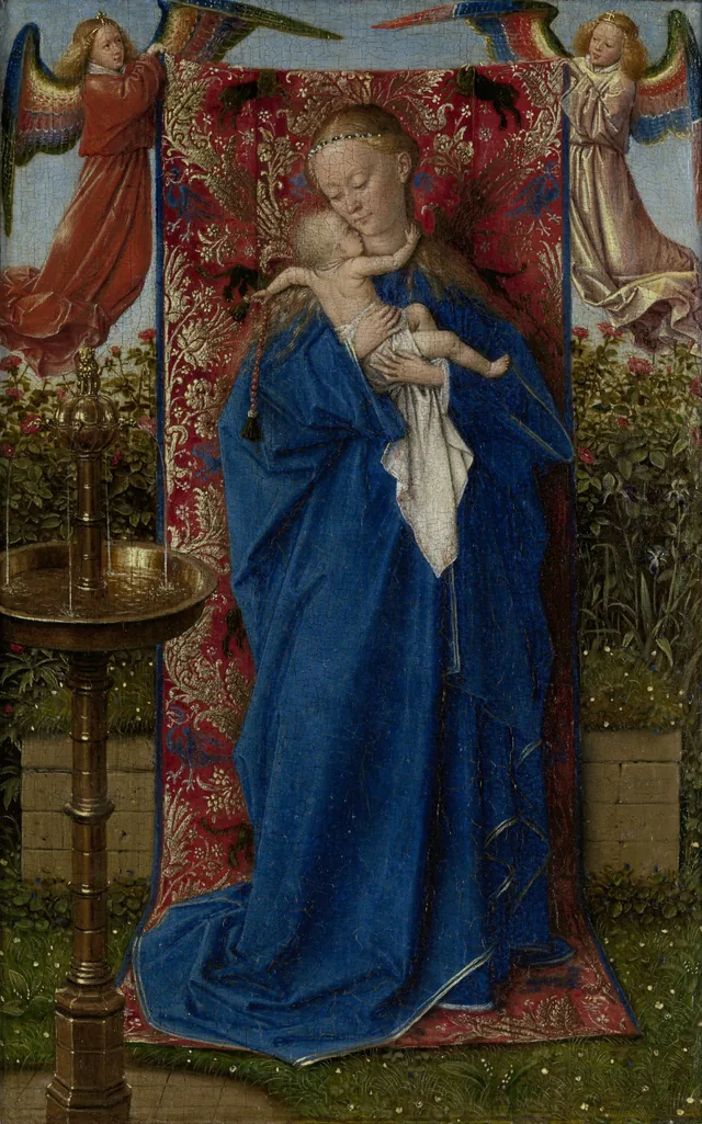 Madonna at the Fountain, Jan van Eyck