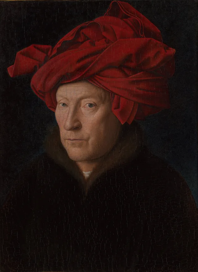 Portrait of a Man (Self Portrait?), Jan van Eyck