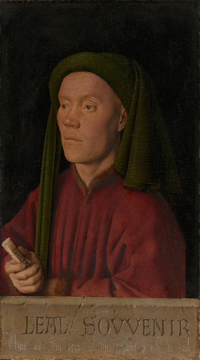 Portrait of a Man ('Léal Souvenir'), Jan van Eyck
