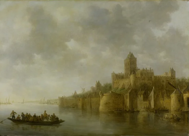 O Valkhof em Nijmegen, Jan van Goyen