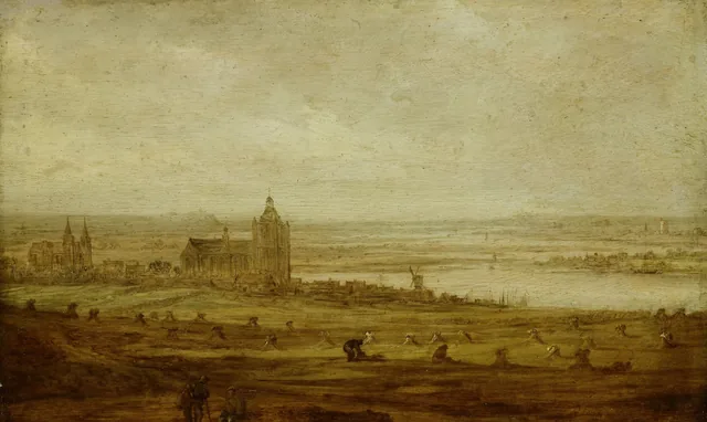 Vista de Arnhem, Jan van Goyen