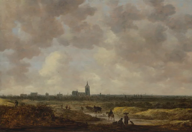Vista da Haia a partir do noroeste, Jan van Goyen