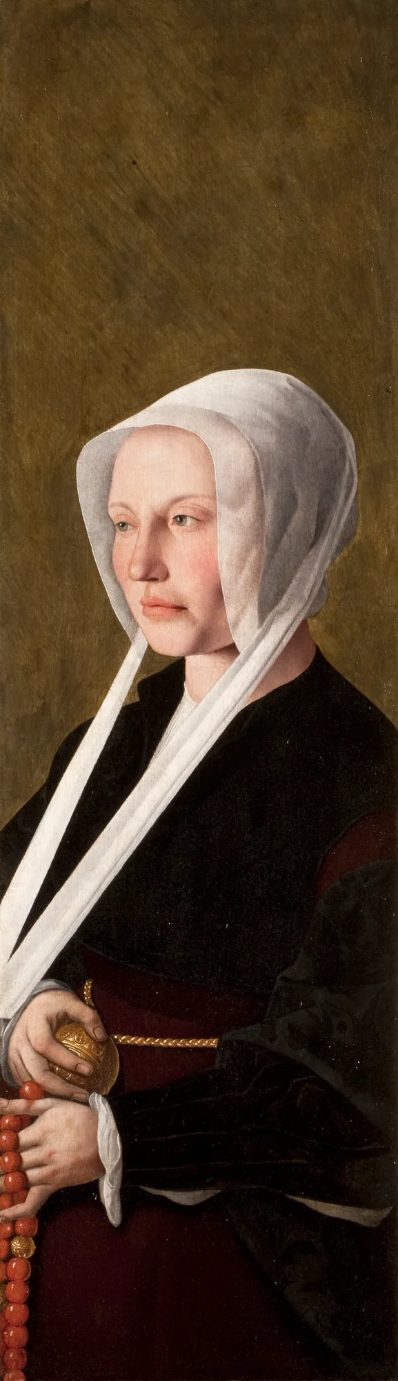 Portrait of a Female Donor (reverse of the right wing of a triptych), Jan van Scorel