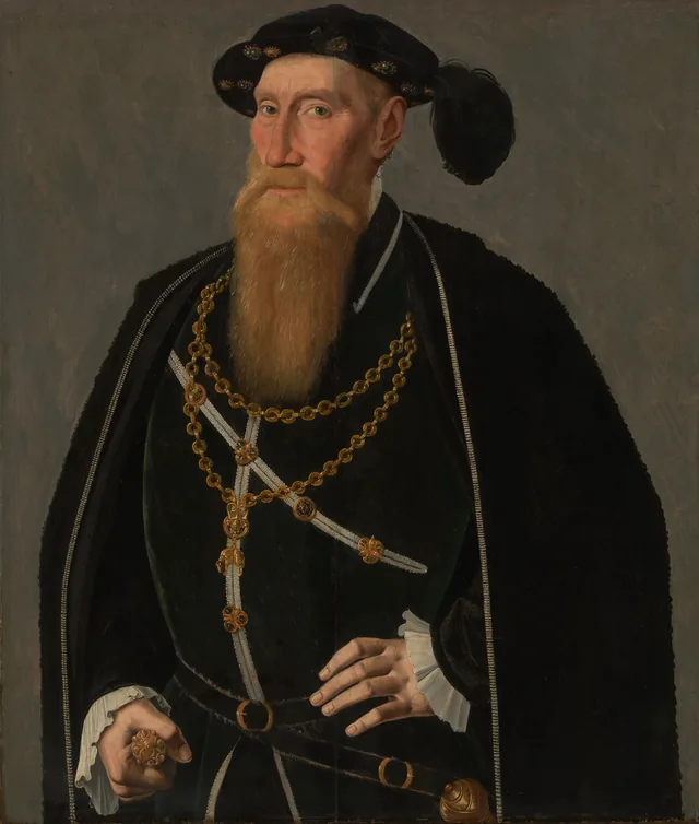 Portrait of Reinoud III of Brederode, Jan van Scorel
