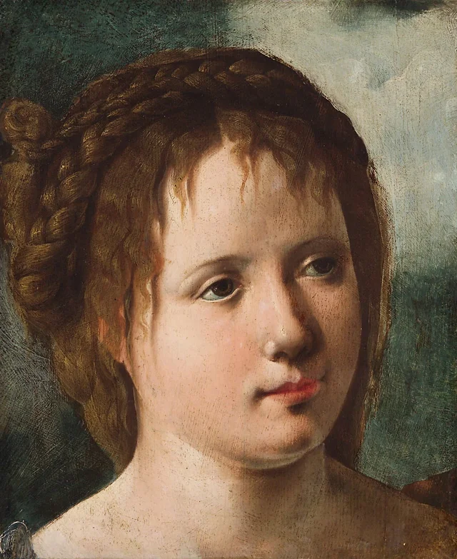 Tête de jeune fille