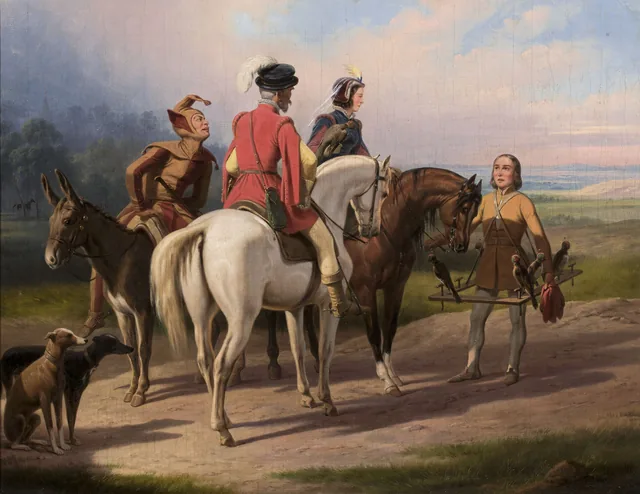 Hunting with Falcons, January Suchodolski