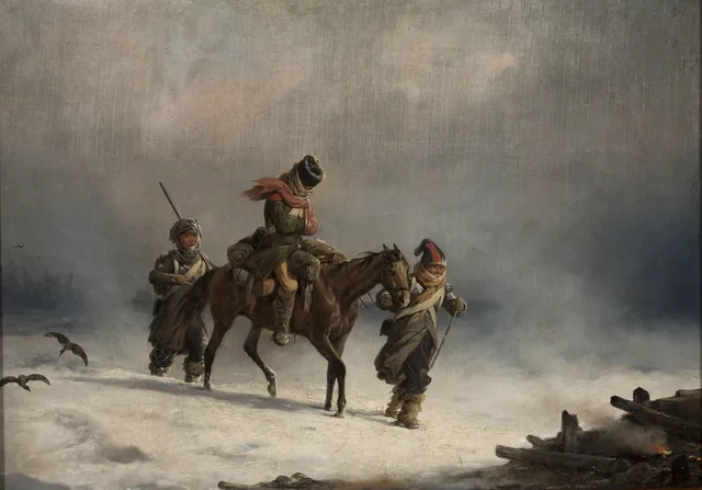 The Retreat from Moscow in 1812, January Suchodolski
