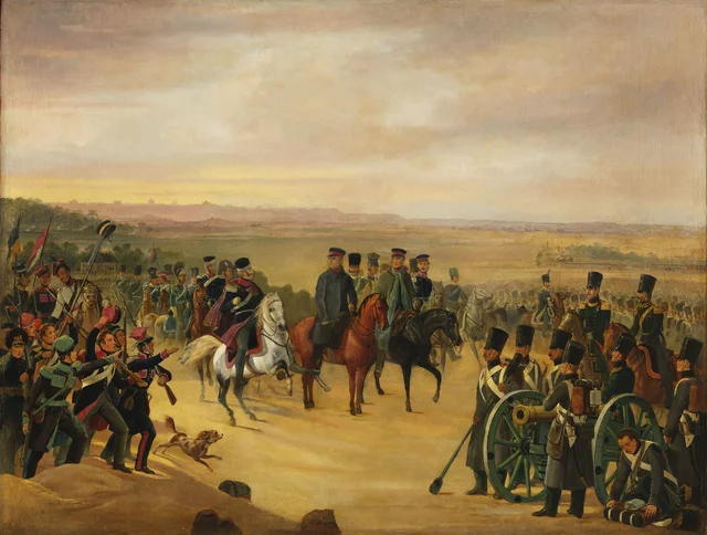 General Józef Chłopicki and Skrzynecki among the Troops, January Suchodolski