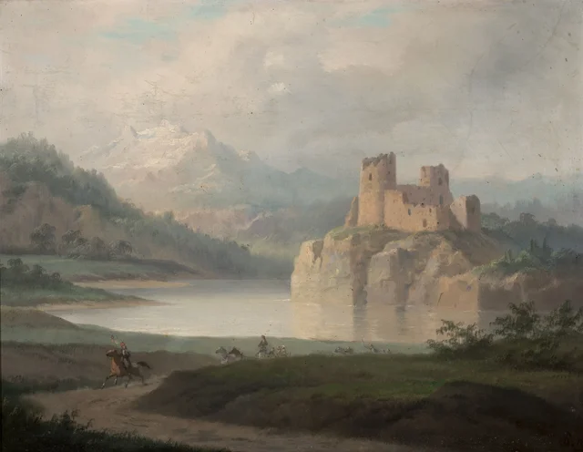Ruins of the Castle at Czorsztyn, January Suchodolski