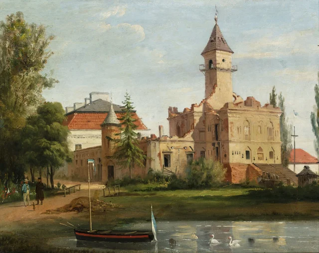 View of the Castle at Radziejowice, January Suchodolski