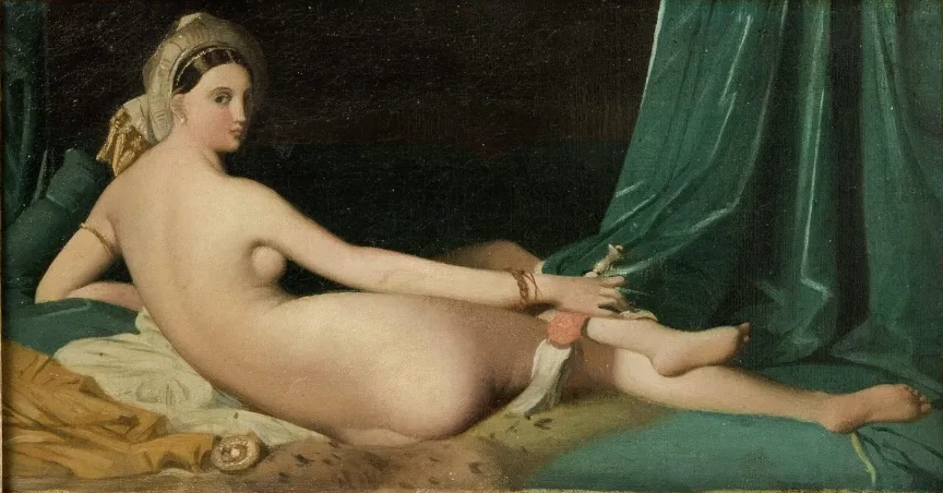 Odalisque, Jean-Auguste-Dominique Ingres