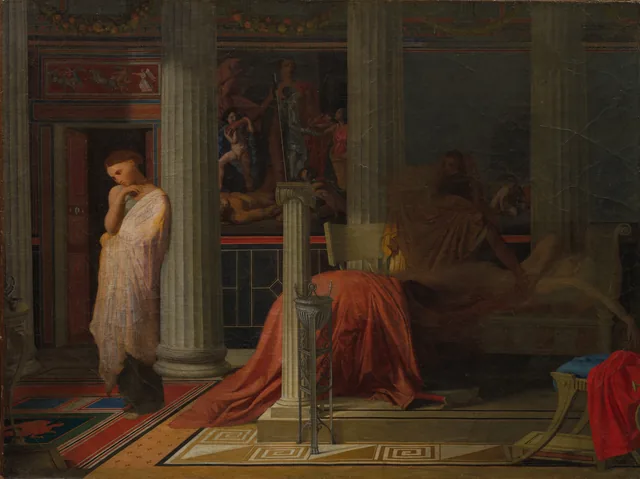Antiochus and Stratonice, Jean-Auguste-Dominique Ingres