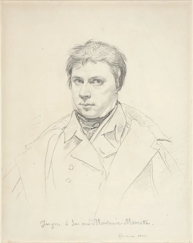 Self-Portrait, Jean-Auguste-Dominique Ingres