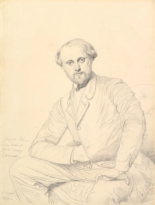 Henri Lehmann, Jean-Auguste-Dominique Ingres