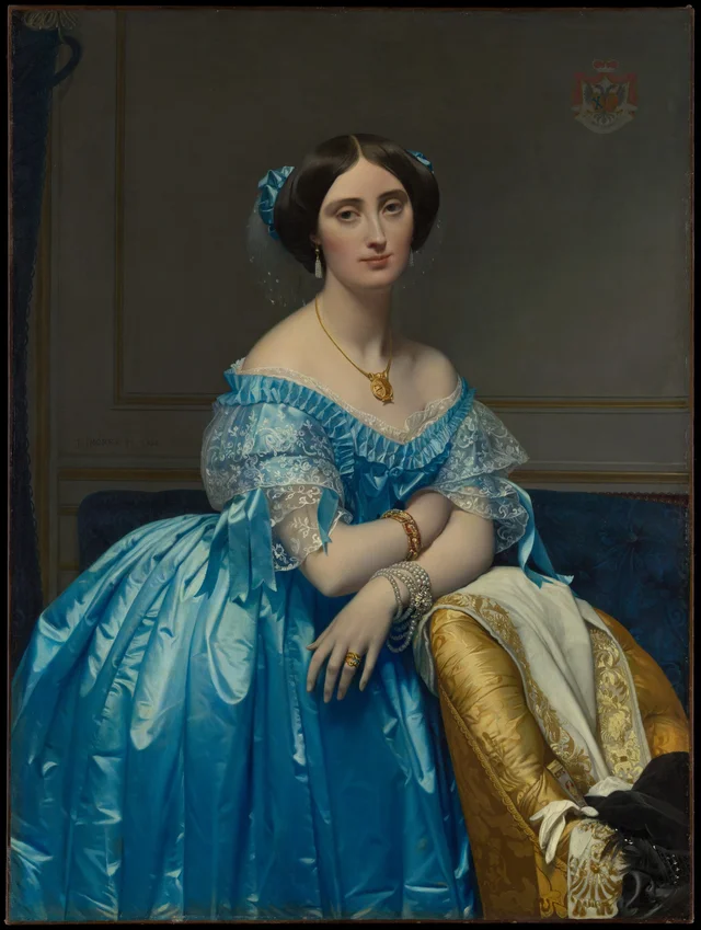 Joséphine-Éléonore-Marie-Pauline de Galard de Brassac de Béarn (1825–1860), Princesse de Broglie, Jean-Auguste-Dominique Ingres