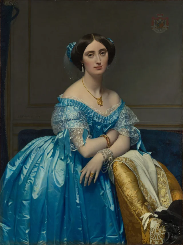 Joséphine-Éléonore-Marie-Pauline de Galard de Brassac de Béarn (1825-1860), princesa de Broglie, Jean-Auguste-Dominique Ingres