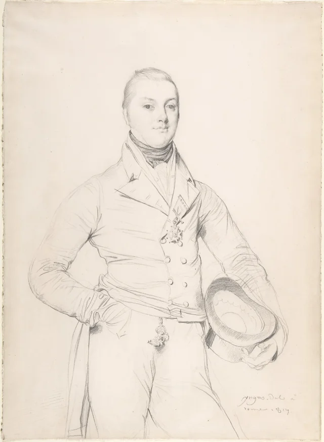 Admiral Sir Fleetwood Broughton Reynolds Pellew, Jean-Auguste-Dominique Ingres