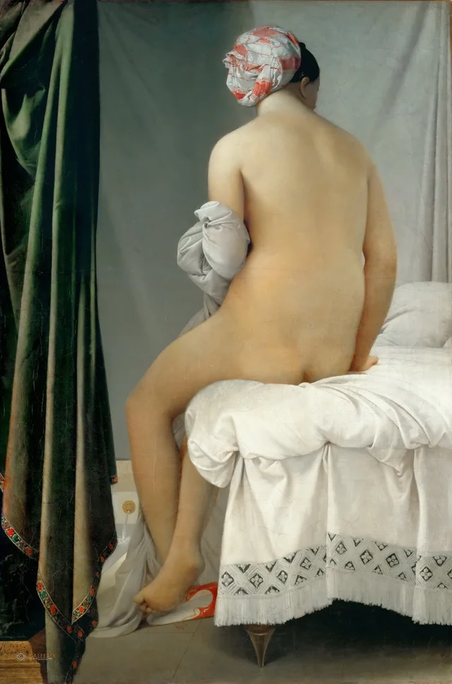La bañista de Valpinçon, Jean-Auguste-Dominique Ingres