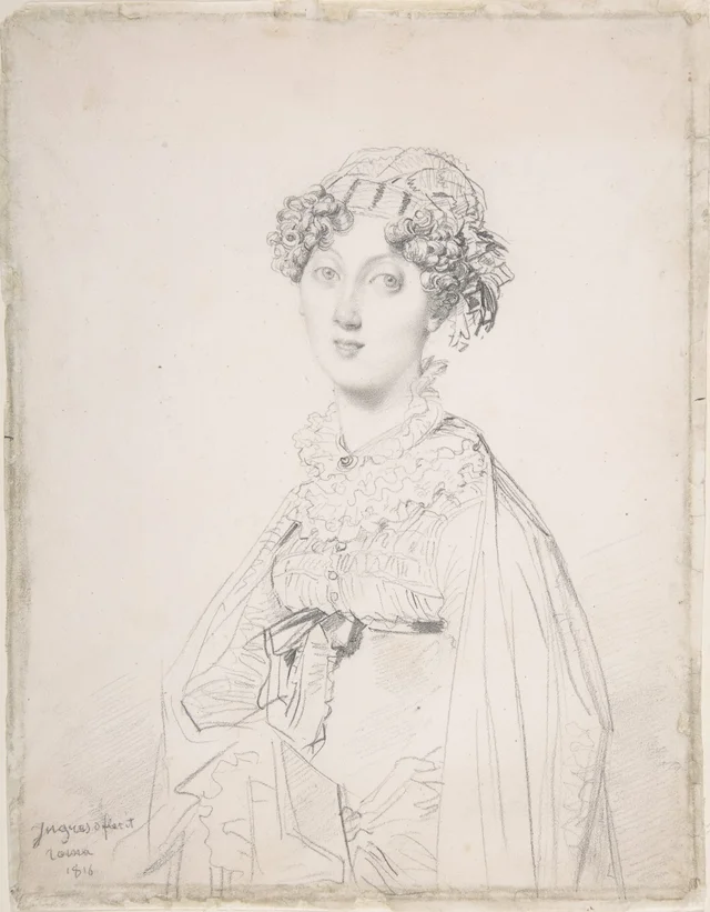 Lady Mary Cavendish-Bentinck (?-1843), Jean-Auguste-Dominique Ingres