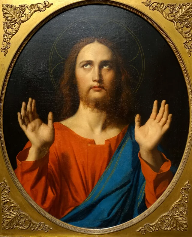 Blessing Christ, Jean-Auguste-Dominique Ingres