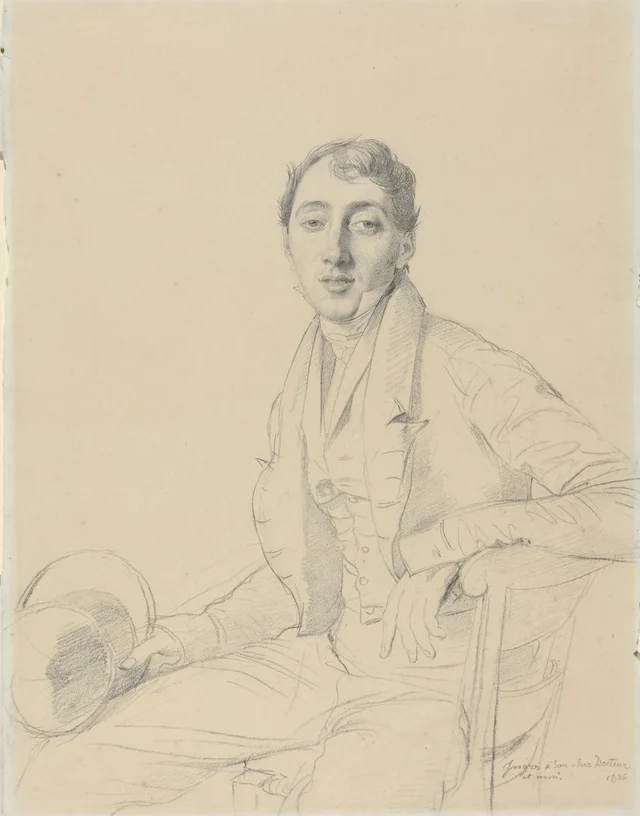 Dr. Louis Martinet, Jean-Auguste-Dominique Ingres