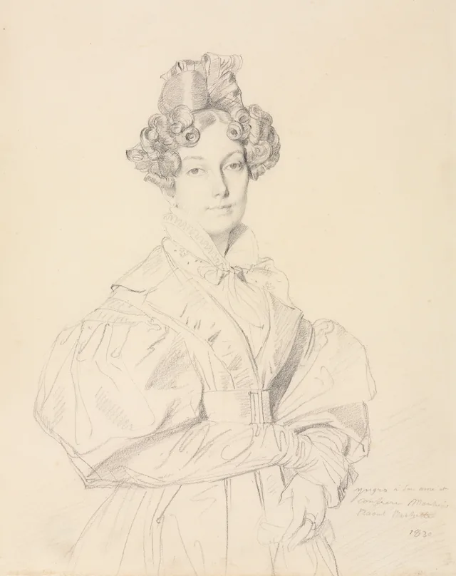 Madame Désiré Raoul-Rochette, Jean-Auguste-Dominique Ingres