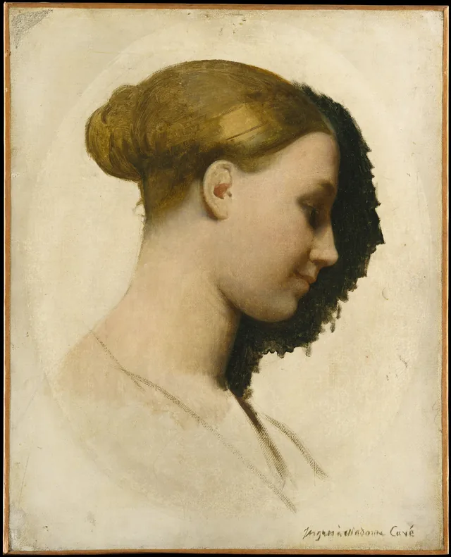 Madame Edmond Cavé (Marie-Élisabeth Blavot, born 1810), Jean-Auguste-Dominique Ingres