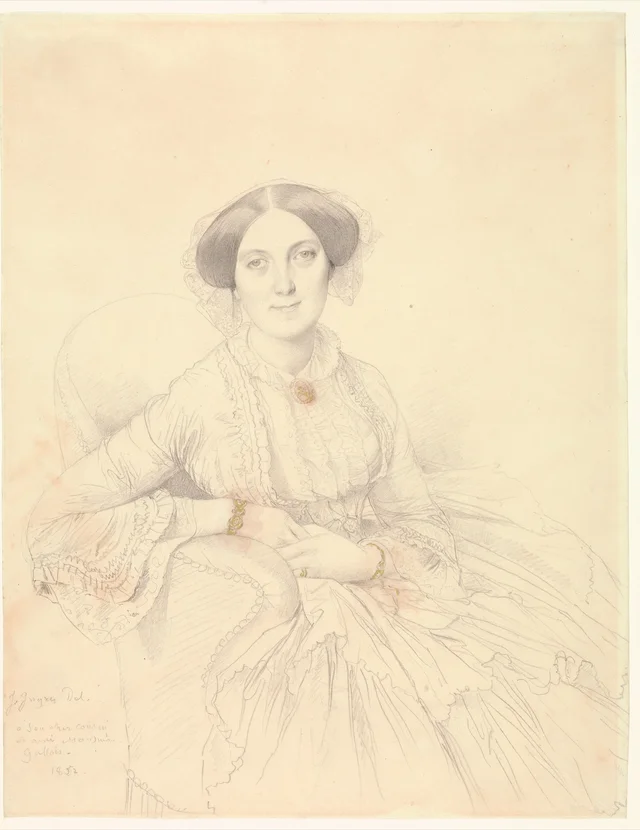 Madame Félix Gallois, Jean-Auguste-Dominique Ingres