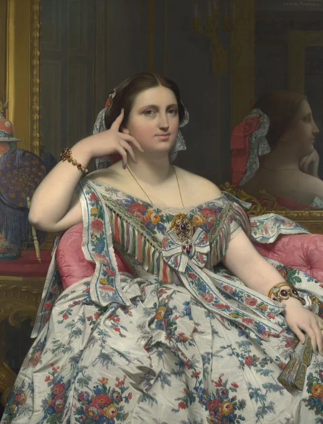 Madame Moitessier, Jean-Auguste-Dominique Ingres