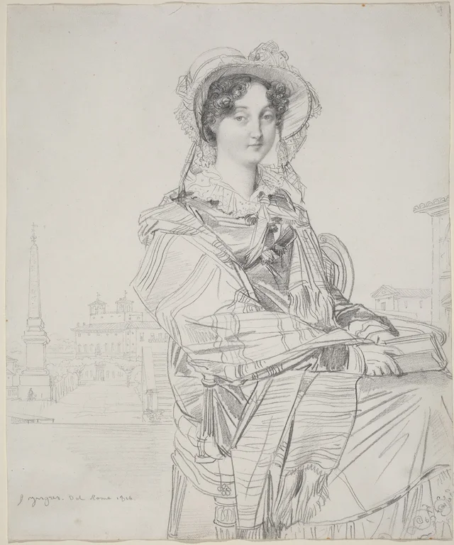 Mrs. Charles Badham, Jean-Auguste-Dominique Ingres