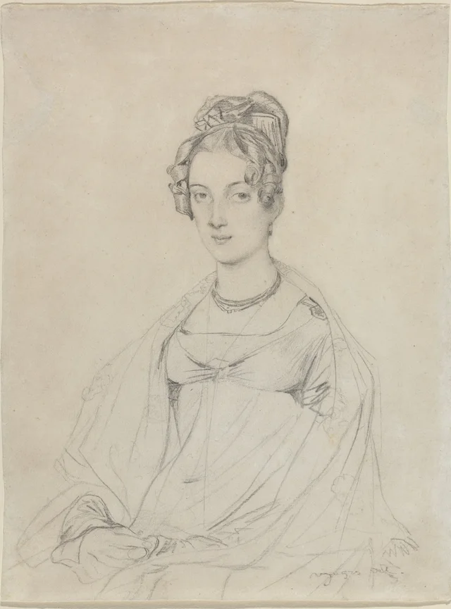 Mrs. Edward Dodwell, Jean-Auguste-Dominique Ingres