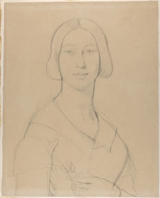 Portrait of Madame Paul Meurice, née Palmyre Granger, Jean-Auguste-Dominique Ingres