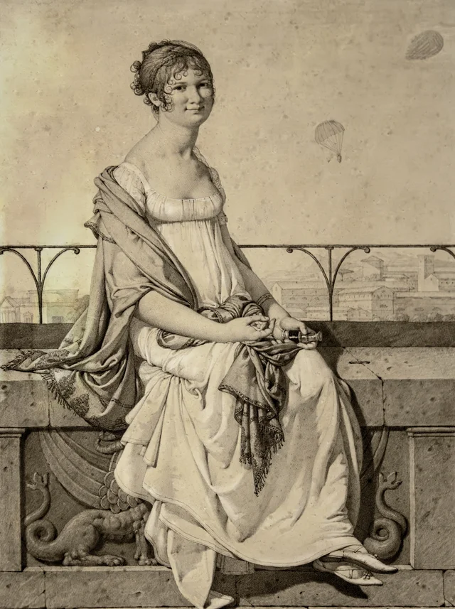 Retrato de mademoiselle Barbara Bansi