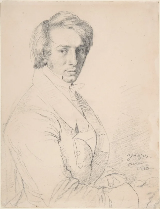 Ursin-Jules Vatinelle (1798–1881), Jean-Auguste-Dominique Ingres