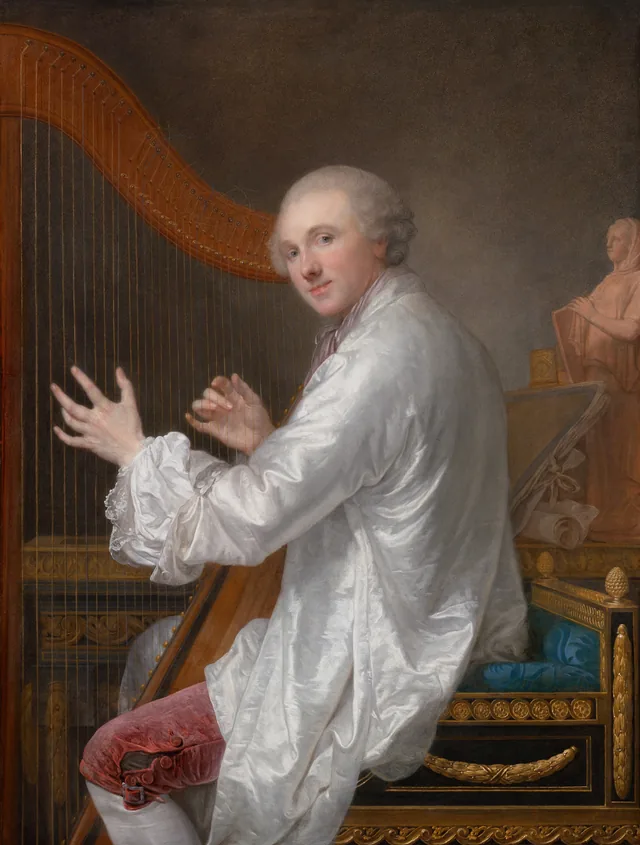 Ange Laurent de La Live de Jully, Jean-Baptiste Greuze