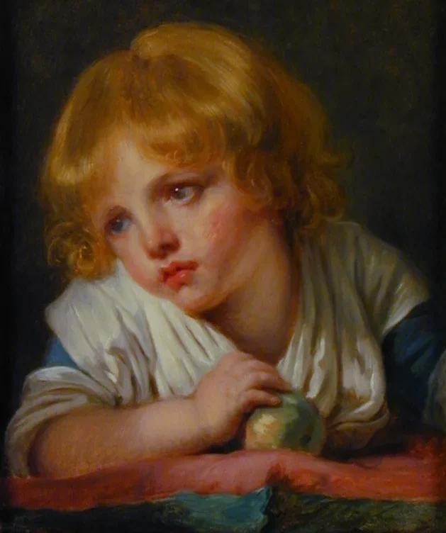 Garçon à la pomme