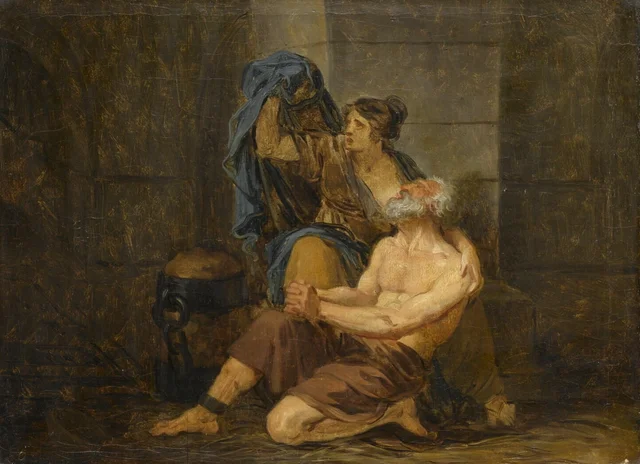 La caridad romana: Cimón y su padre