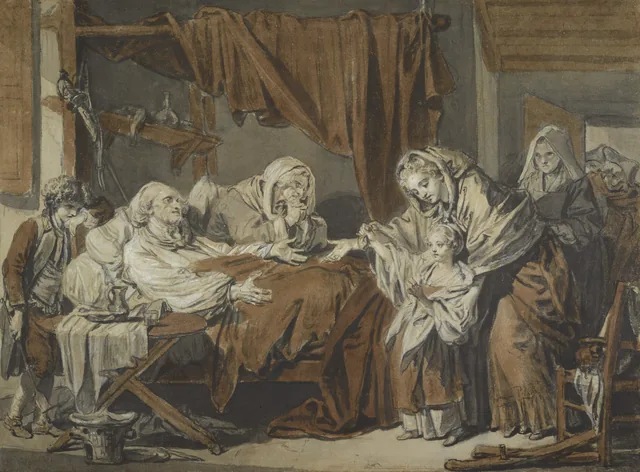 La Dame de charité, Jean-Baptiste Greuze