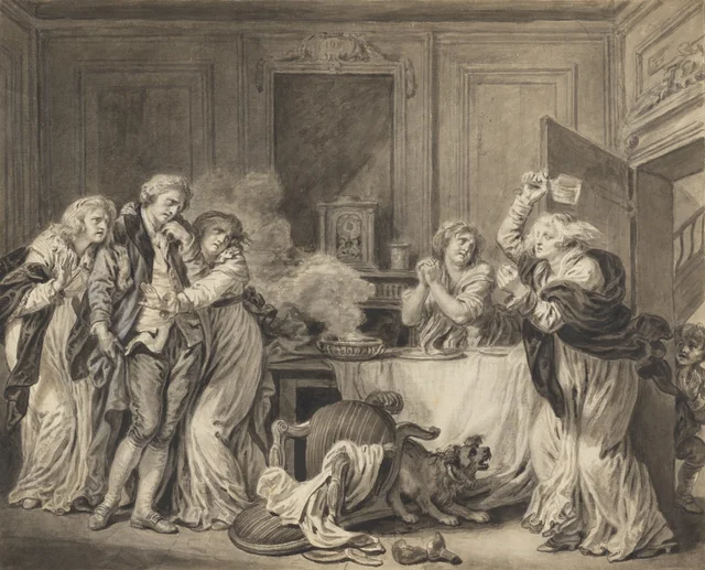 La Femme en colère, Jean-Baptiste Greuze