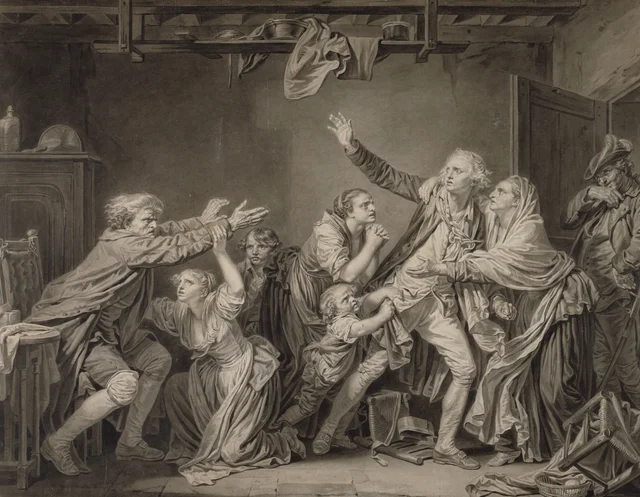 La maldición paterna: el hijo ingrato, Jean-Baptiste Greuze