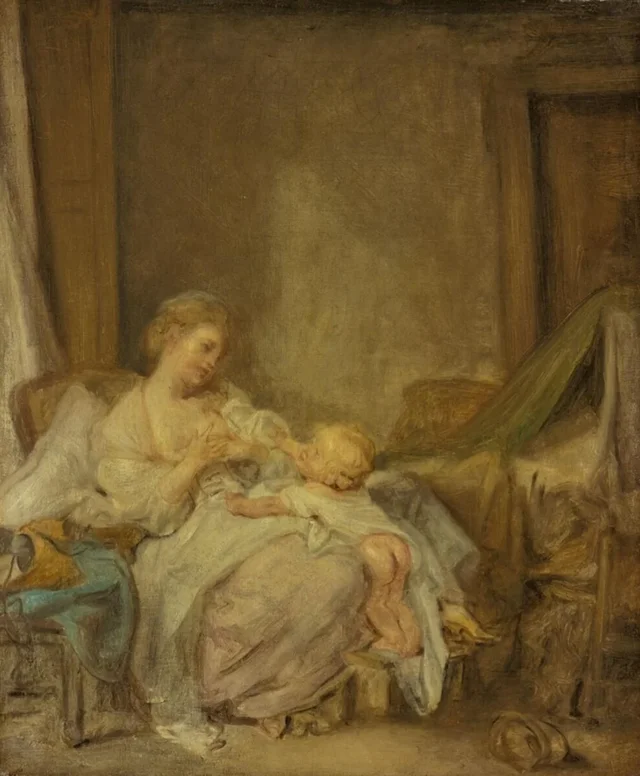 La Mère heureuse, Jean-Baptiste Greuze