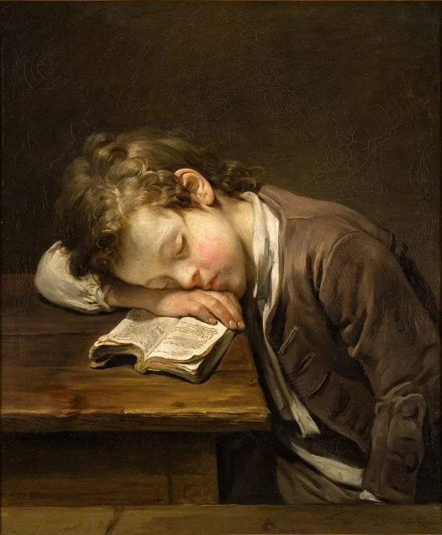 Le Petit Paresseux, Jean-Baptiste Greuze