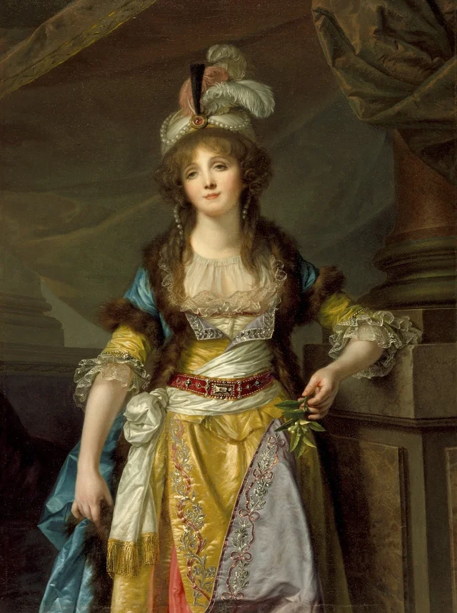 Retrato de una dama, Jean-Baptiste Greuze