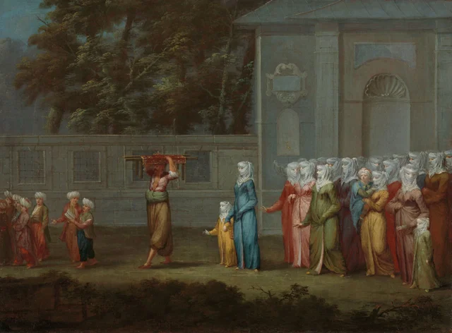 Le premier jour d'école, Jean-Baptiste Vanmour
