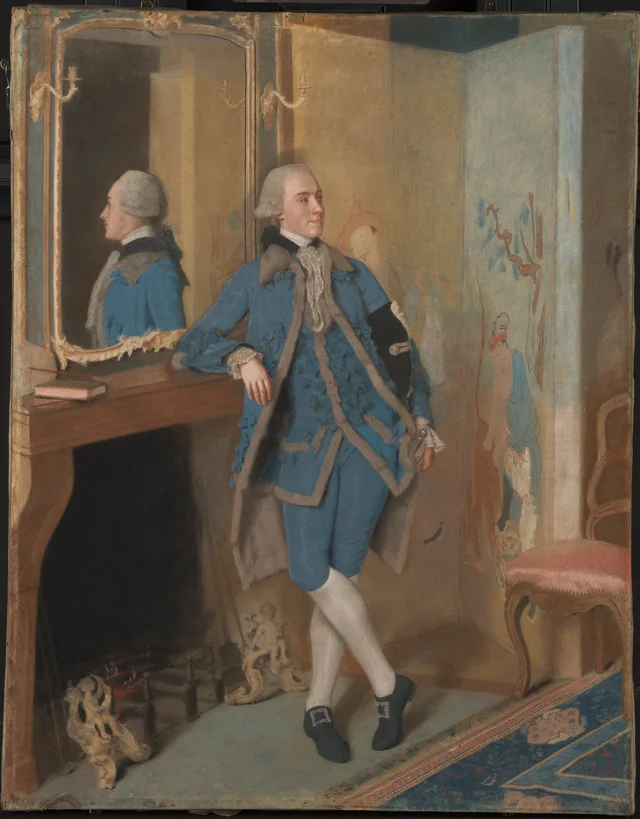Retrato de John, lorde Mountstuart, futuro 4º conde e 1º marquês de Bute, Jean-Étienne Liotard