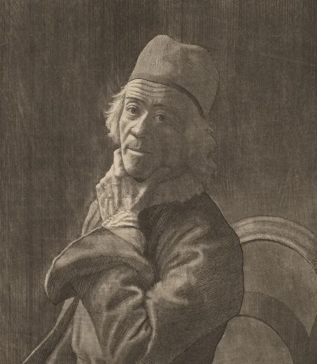 Autorretrato, Jean-Étienne Liotard
